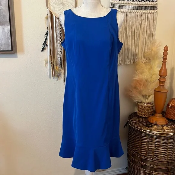 Blue Dress Dress Barn Gold Dress Dress Barn Dresses Dressbarn Blue And Gold  Polka Dot Midi
